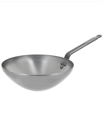 DeBuyer Mineral B Wokpan - 28CM - Zonder Anti Aanbaklaag - P beschikbaar voor biedingen