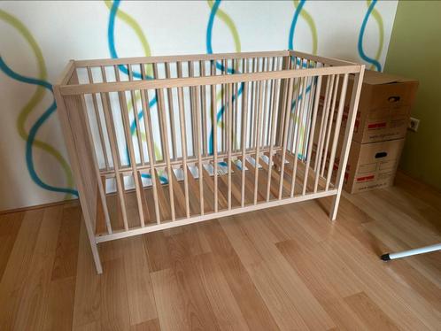 Ledikant Puck Raw Babybed Beuken Natural, Kinderen en Baby's, Babywiegjes en Ledikanten, Nieuw, Ledikant, Ophalen of Verzenden