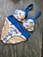 Blauw met wit bikini maat 38-40, Kleding | Dames, Badmode en Zwemkleding, Ophalen of Verzenden, Nieuw, Blauw, Bikini