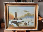 Hollands Wintergezicht, Antiek en Kunst, Ophalen of Verzenden