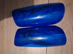Scheenbeschermer kind blauw, Sport en Fitness, Voetbal, Maat XS of kleiner, Ophalen, Zo goed als nieuw, Overige typen
