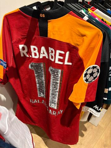 Ryan Babel Champions league shirt privé collectie met COA beschikbaar voor biedingen