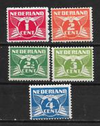 Nvph 144-48 ongebruikt cw 35,00, Postzegels en Munten, Ophalen of Verzenden