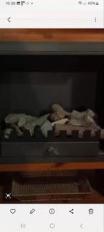 Keramisch Hout voor Open Haard.Sfeerhaard gratis erbij, Ophalen, Gebruikt, Inzethaard, Houthaard