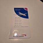 Safety Cards diverse airlines #1, Ophalen of Verzenden, Zo goed als nieuw, Schaalmodel