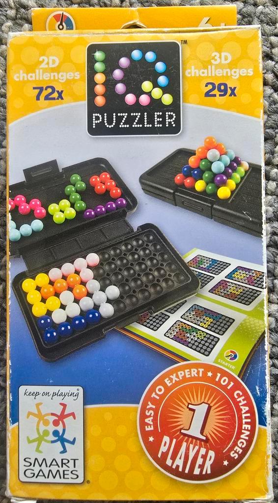 IQ Puzzler Pro - Denkspel 1 speler - Zeer Goede Staat, Hobby en Vrije tijd, Gezelschapsspellen | Bordspellen, Zo goed als nieuw