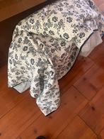 Alvine blommig bed sprei, Gebruikt, Wit, Tweepersoons, Ophalen of Verzenden