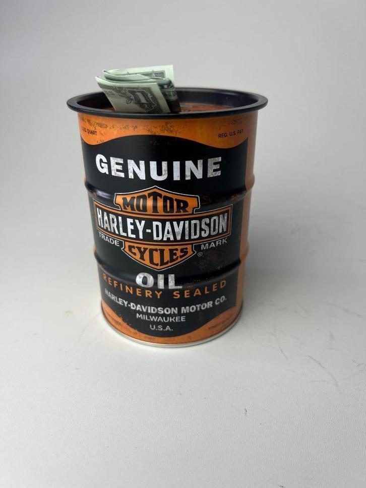 Spaarpot Harley Davidson !, Huis en Inrichting, Woonaccessoires | Wanddecoraties, Nieuw, Ophalen of Verzenden