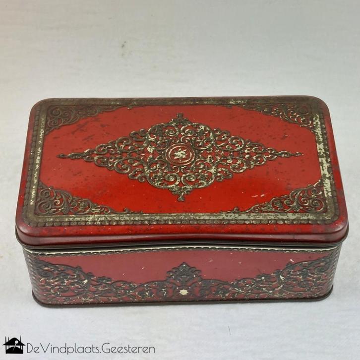 Antiek blik Niemeyer’s Tabak - uit de jaren 40 – 50, Verzamelen, Blikken, Zo goed als nieuw, Overige, Overige merken, Ophalen of Verzenden