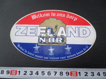 stickers Welkom in ons dorp ZEELAND Noord Brabant  molen beschikbaar voor biedingen
