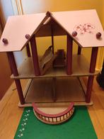 Compleet poppenhuis met meubels & poppen, Ophalen
