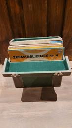 10 inch lp's Nederlandstalig in koffer, Ophalen of Verzenden, Gebruikt, 10 inch, Levenslied of Smartlap
