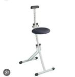 Leifheit Zit/Sta Stoel - Strijkstoel, Ophalen, Gebruikt, Metaal, Eén