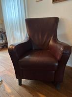 Leren fauteuil, Italiaans merk Nicoline, Minder dan 75 cm, Leer, Ophalen of Verzenden, Zo goed als nieuw