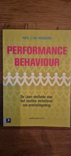Performance Behaviour - Neil Webers, Ophalen of Verzenden, Gelezen, Personeel en Organisatie, Neil C.W. Webers