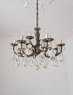 Beeldschone Italiaanse Kroonluchter - Kristal - 12 Armen, Huis en Inrichting, Lampen | Kroonluchters, Ophalen of Verzenden, Gebruikt