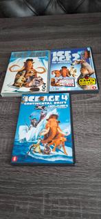 Te koop 3 dvd's ice age 1,2 en 4, Europees, Tekenfilm, Ophalen of Verzenden, Zo goed als nieuw