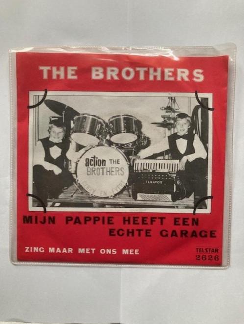 Orgionele Vinyl singel van The Brothers, Cd's en Dvd's, Vinyl | Nederlandstalig, Zo goed als nieuw, Levenslied of Smartlap, Overige formaten