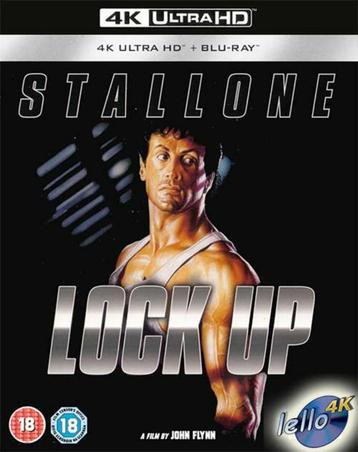 Blu-ray 4K: Lock Up (1989 Sylvester Stallone, D. Sutherland) beschikbaar voor biedingen