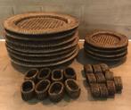 Rotan onderborden geweven / decoratie, Huis en Inrichting, Woonaccessoires | Onderzetters, Ophalen of Verzenden