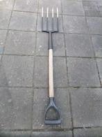 Spitvork - Viertand - 120cm lengte - D greep, Ophalen, Zo goed als nieuw, Vork
