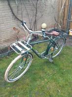 Btwin Elops herenfiets + tassendrager, Fietsen en Brommers, Gebruikt, Staal, Heren, Ophalen of Verzenden