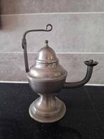 Tinnen olielamp, Antiek en Kunst, Antiek | Tin, Ophalen of Verzenden