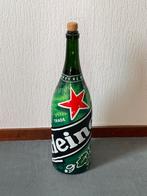Heineken 3 liter 50 cm  millennium fles (leeg), Ophalen of Verzenden, Zo goed als nieuw