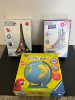 3x Ravensburger 3D Puzzels / Puzzles – Compleet & ZGAN, Kinderen en Baby's, Speelgoed | Kinderpuzzels, 6 jaar of ouder, Meer dan 50 stukjes