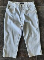 Offwhite stretch capri broek D.2.E. 42, Maat 42/44 (L), Ophalen of Verzenden, Zo goed als nieuw, Driekwart