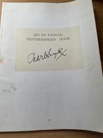 Charles Eyck pentekeningen, Ophalen, Zo goed als nieuw, Schilder- en Tekenkunst
