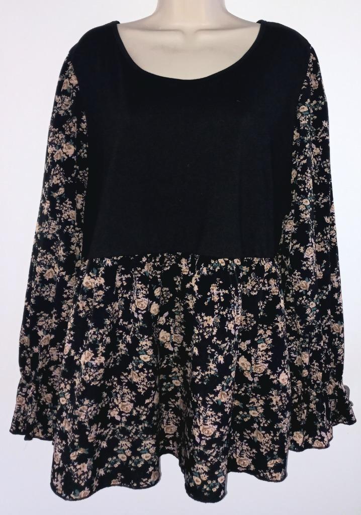 Shein Curve tuniek maat 4XL (46/48), Kleding | Dames, Grote Maten, Zo goed als nieuw, Blouse of Tuniek, Zwart, Ophalen of Verzenden