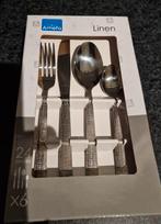 T.K Amefa linen bestekset 24 stuks, Ophalen of Verzenden, Nieuw, Rvs of Chroom