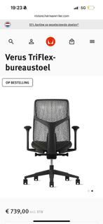 Miller Verus Triflex Bureaustoel (Ergonomisch), Ophalen, Zwart, Nieuw, Bureaustoel