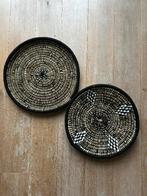 Gevlochten mandenset, Mand, Verzenden, Rond, Nieuw