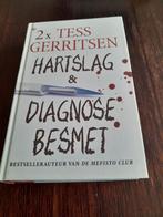 Tess Gerritsen - Hartslag & diagnose besmet (64), Tess Gerritsen, Ophalen of Verzenden, Zo goed als nieuw