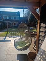 Grijze hangstoel ei-model, Ophalen, Buiten