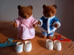 Sylvanian families/Bärenwald beren stelletje/nieuwe kleding, Ophalen of Verzenden, Zo goed als nieuw, Poppenhuis