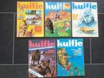5 x Kuifje weekblad nr. 14, 25, 29, 42, 43 - 1977, Boeken, Gelezen, Ophalen of Verzenden, Meerdere stripboeken