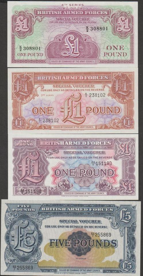 Great Britain set van 4 biljetten UNC (nr 144), Postzegels en Munten, Bankbiljetten | Europa | Niet-Eurobiljetten, Setje, Overige landen