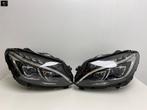 (VR) Mercedes W205 C Klasse Full Led ILS koplamp links recht, Gebruikt, Ophalen of Verzenden, Mercedes-Benz