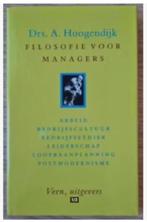 Filosofie voor managers (Drs. A. Hoogendijk), Boeken, Ophalen of Verzenden, Zo goed als nieuw, Algemeen