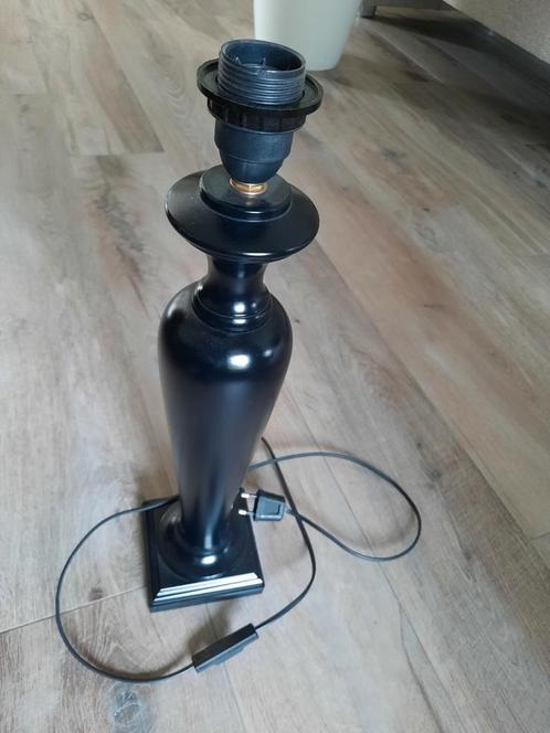 Zwarte Lampenvoeten - Set van Twee, Huis en Inrichting, Lampen | Vloerlampen, Gebruikt, Minder dan 100 cm, Overige materialen