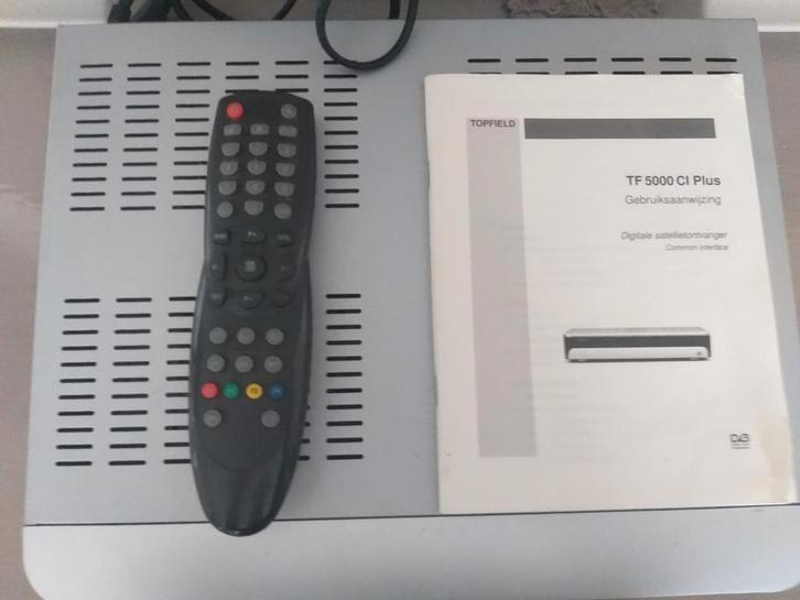 Topfield TF5000CI+ Full HD Satelliet Decoder, Audio, Tv en Foto, Decoders en Harddiskrecorders, Gebruikt, Decoder, Ophalen