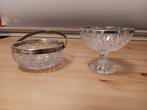 2 glazen schaaltjes., Antiek en Kunst, Ophalen of Verzenden