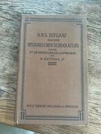 H.B.S. Uitgaaf van den Historischen Schoolatlas, Antiek en Kunst, Ophalen of Verzenden, J.W.Berkelbach v.d. Sprenkel