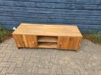 Houten TV Kast - Gebruikt, Huis en Inrichting, Kasten | Televisiemeubels, Ophalen, 100 tot 150 cm, Minder dan 100 cm, Modern