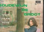 DUBBEL  LP  //  BOUDEWIJN  DE  GROOT  --  VIJF  JAAR  HITS, Verzenden, Gebruikt, 12 inch, Levenslied of Smartlap