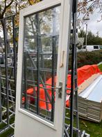 Buitendeur met dubbel glas, Doe-het-zelf en Verbouw, Ophalen, Gebruikt, 80 tot 100 cm, Buitendeur