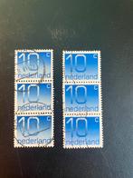 1109 misdruk kleur en tanding in strips, Postzegels en Munten, Postzegels | Nederland, Ophalen of Verzenden